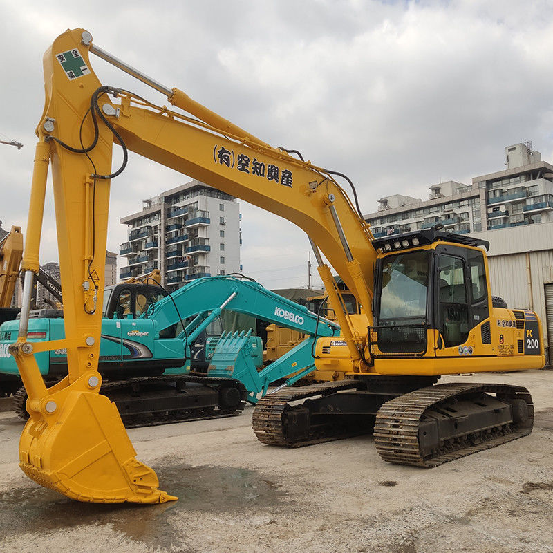 Gebruikte graafmachine PC200 PC220-8 met originele motor in goede staat