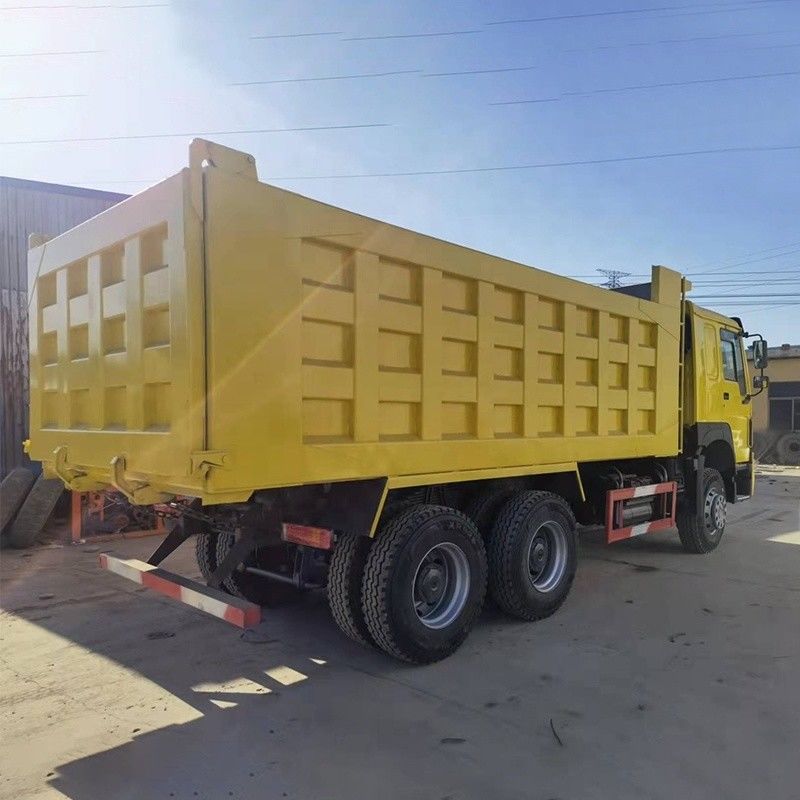 ABS Ja Volledig gerenoveerde Sinotruck Howo 371hp 8x4 24 kubieke meter Tipper Dump Truck band 12.00R20
