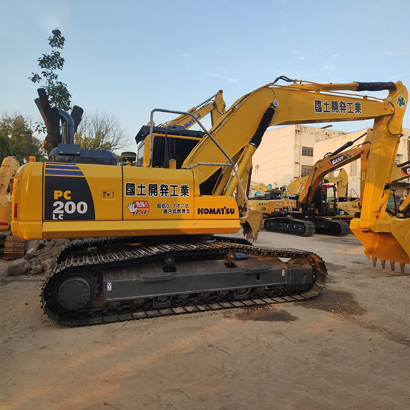 2017 Jaar Gebruikte Komatsu PC200 Graafmachine 20 Ton Crawler Graafmachine met originele motor