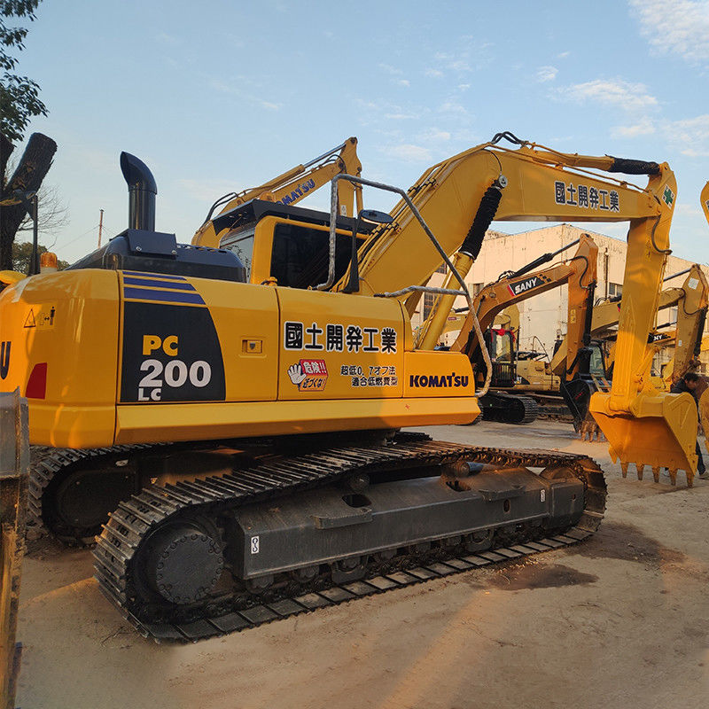 2017 Jaar Gebruikte Komatsu PC200 Graafmachine 20 Ton Crawler Graafmachine met originele motor