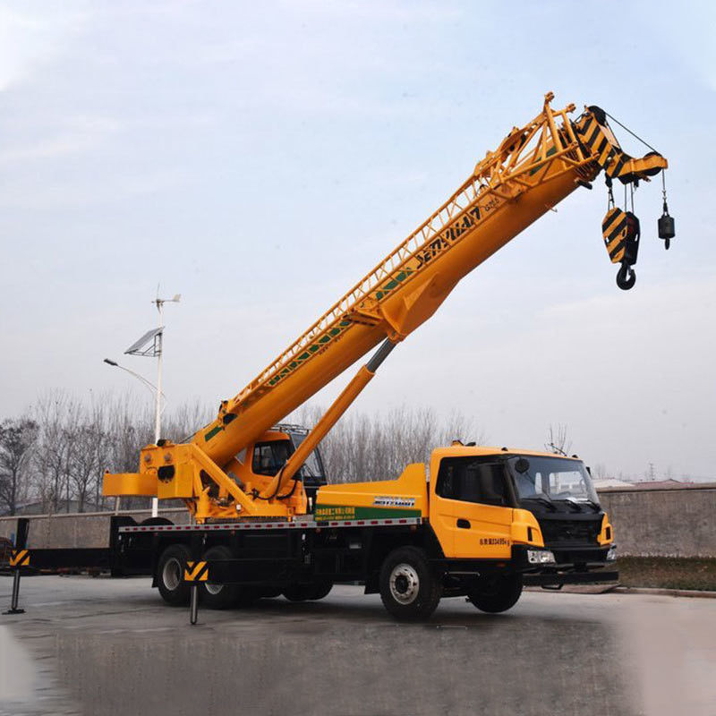 ROWOR 8 ton elektrische hydraulische telescopische boom mobiele kraan vrachtwagen gemonteerd 4x2 Dongfeng HOWO kraan