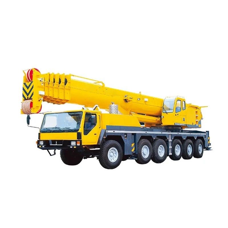 24m Min. draaidiameter QAY160 160 ton Gebruikte mobiele hydraulische vrachtwagen kraan voor het voordeel