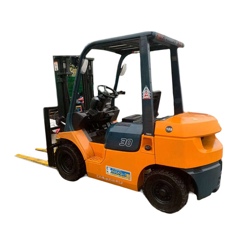 10 ton diesel vorkheftruck met 80/370 batterijspanning/capaciteit en 125 mm vorkbreedte