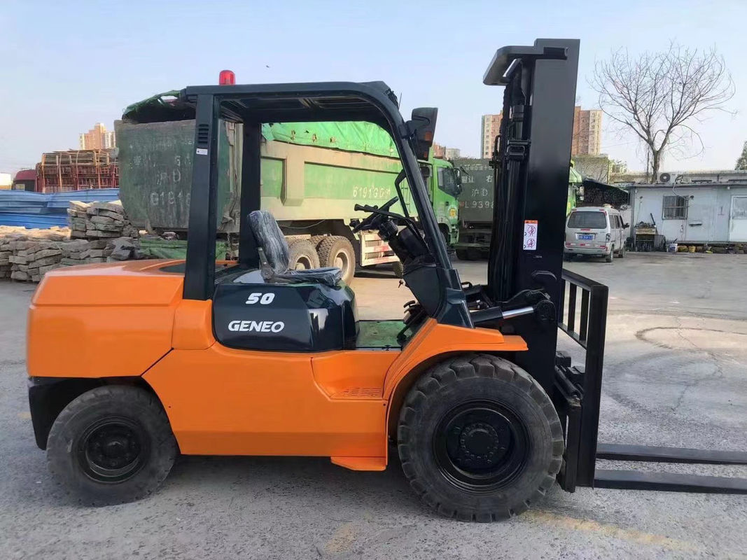 10 ton diesel vorkheftruck met 80/370 batterijspanning/capaciteit en 125 mm vorkbreedte