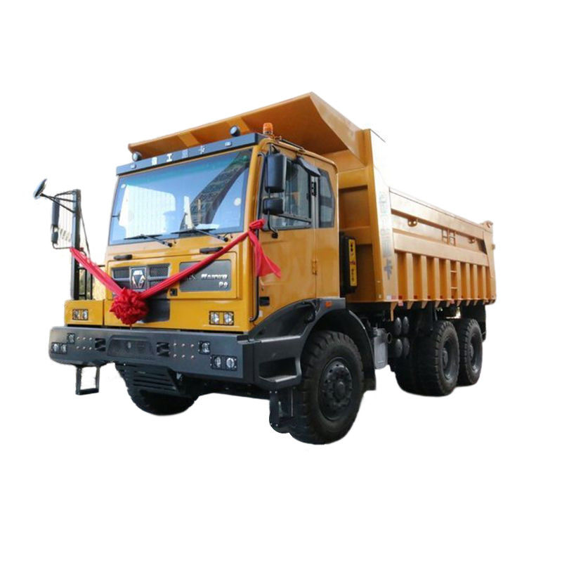 Gebruikte dumptruck 6X4 Hydraulische mijnbouwtruck met achtercamera 360° en dieselbrandstoftype