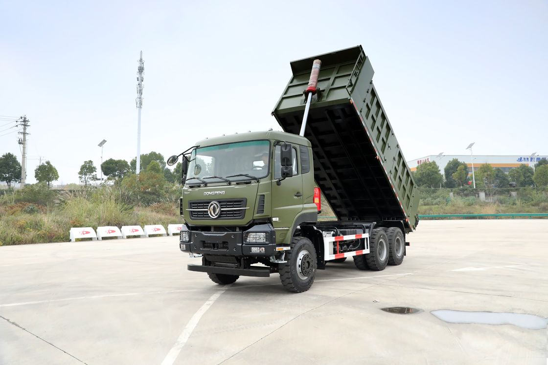 Tri-axle Sinotruck HOWO Zware gebruikte 20 Cbm 371HP dumptrucks met multimedia systeem