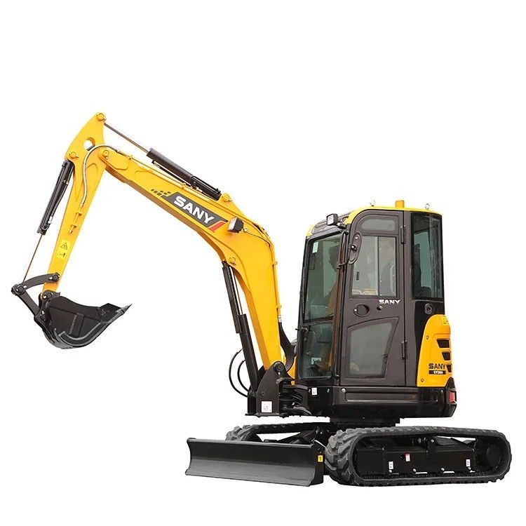 Sany 35u Crawl Excavator 4855mm Maximale graafhoogte en 5,8 ton bedrijfsgewicht