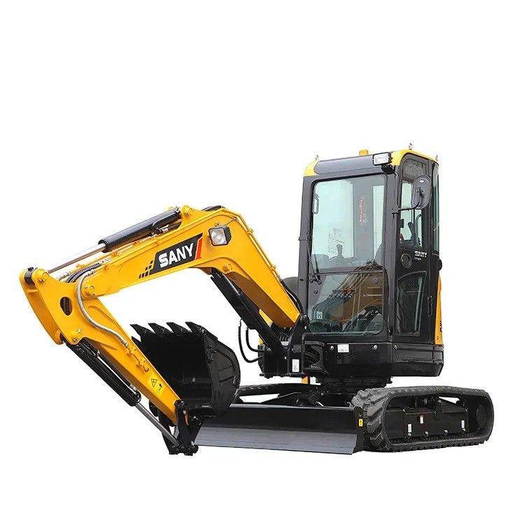 Sany 35u Crawl Excavator 4855mm Maximale graafhoogte en 5,8 ton bedrijfsgewicht
