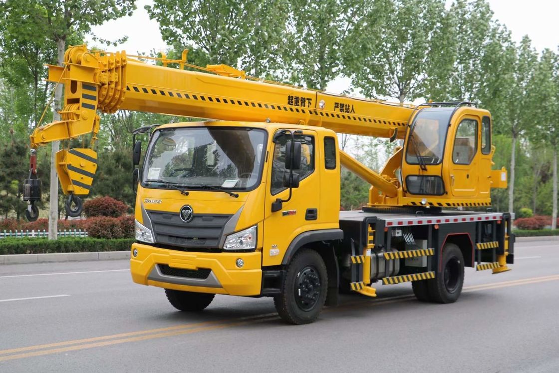 Paardenkracht 160 pk Geel 12-15 ton kraan Lifting equipment Truck Crane Gebruikte kraan Truck