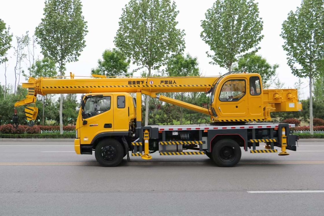 Paardenkracht 160 pk Geel 12-15 ton kraan Lifting equipment Truck Crane Gebruikte kraan Truck