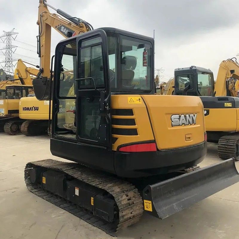 Sany gebruikte graafmachine SY55C Pro met originele motor en 5780 kg machinegewicht