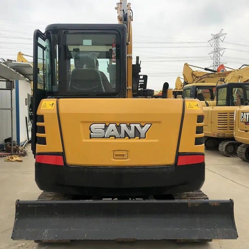 Sany gebruikte graafmachine SY55C Pro met originele motor en 5780 kg machinegewicht