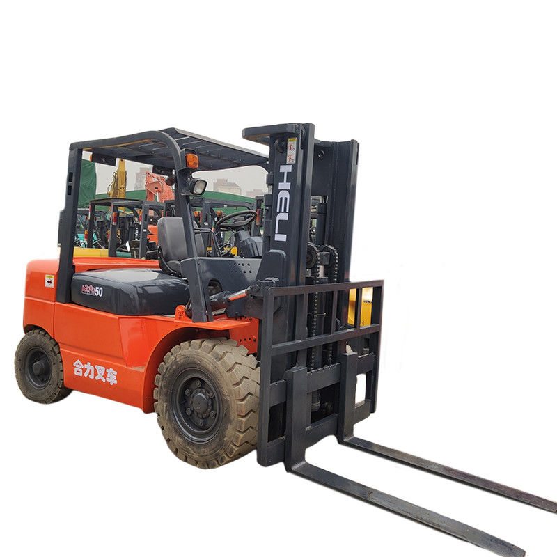 Detailhandel 5 ton diesel heli vorkheliften met 2001-4000 werkuren en detailhandel