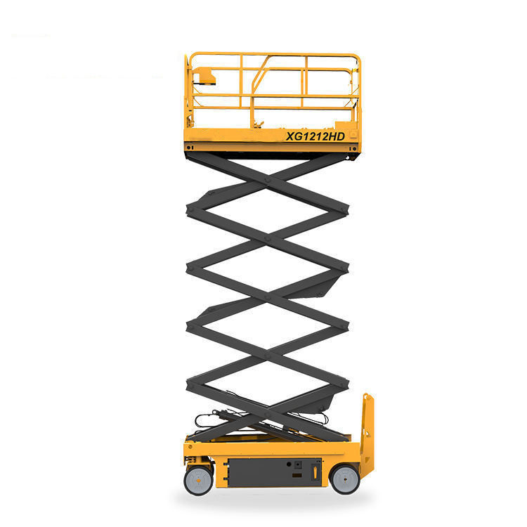 12m elektrisch platform schaarhef met hefmechanisme en tafelgrootte 2277x1120mm