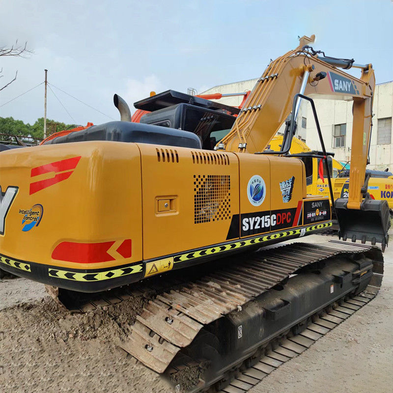 Sany SY215C Digger Excavator Yanmar Bucket Crawler Excavator Machine voor professionals