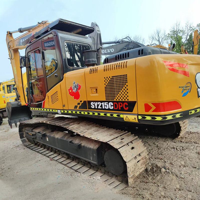 Sany SY215C Digger Excavator Yanmar Bucket Crawler Excavator Machine voor professionals