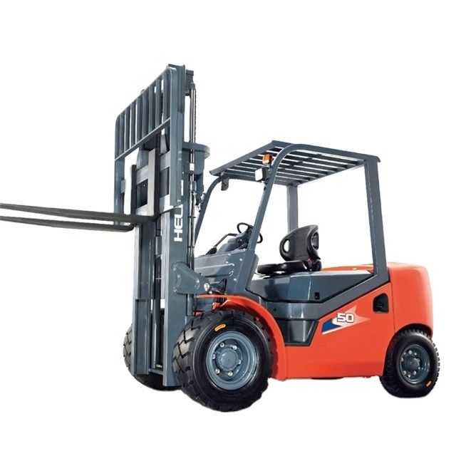 2.5 ton 3 ton diesel vorkheftruck met een totale breedte van 1225 mm en een draaiband van 2400 mm