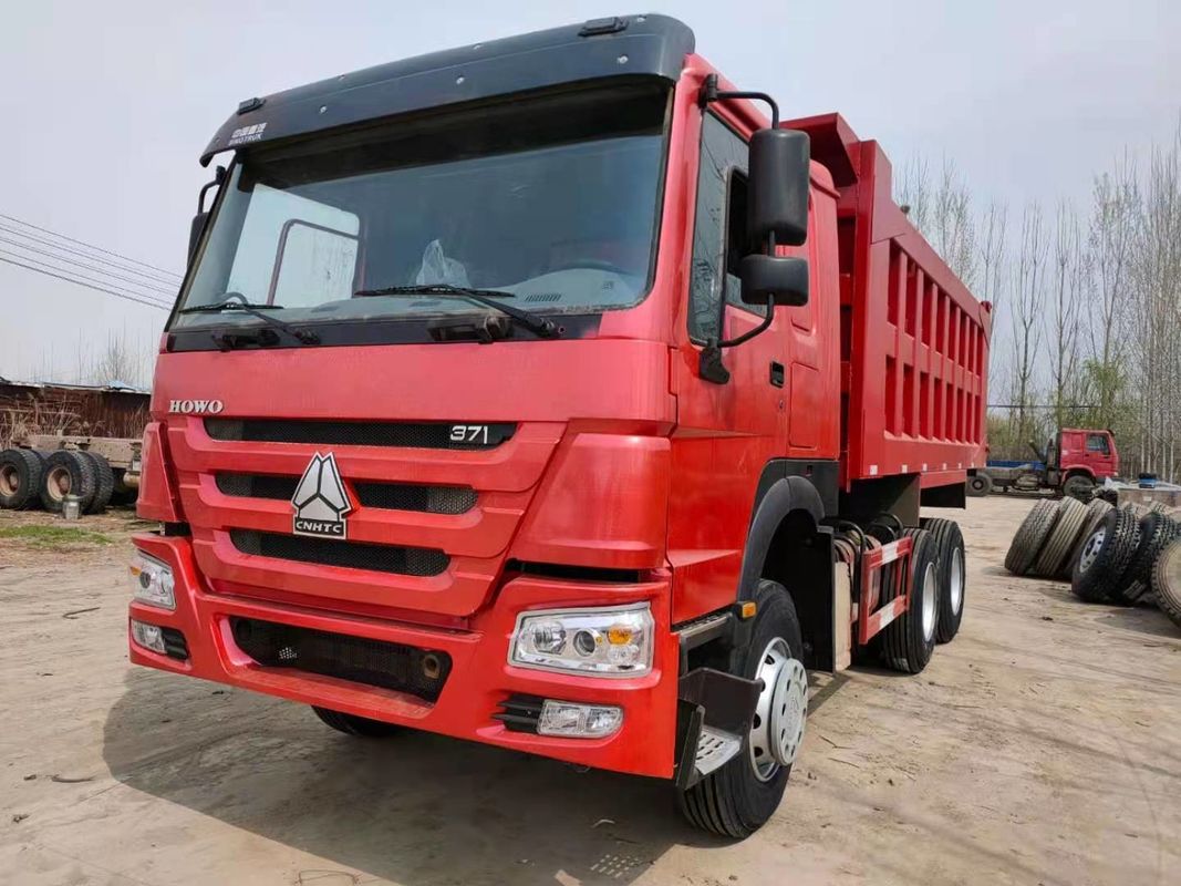 Sinotruk Howo Tipper Trucks 6x4 371hp 10 Wheeler Dump Truck zonder cruise control