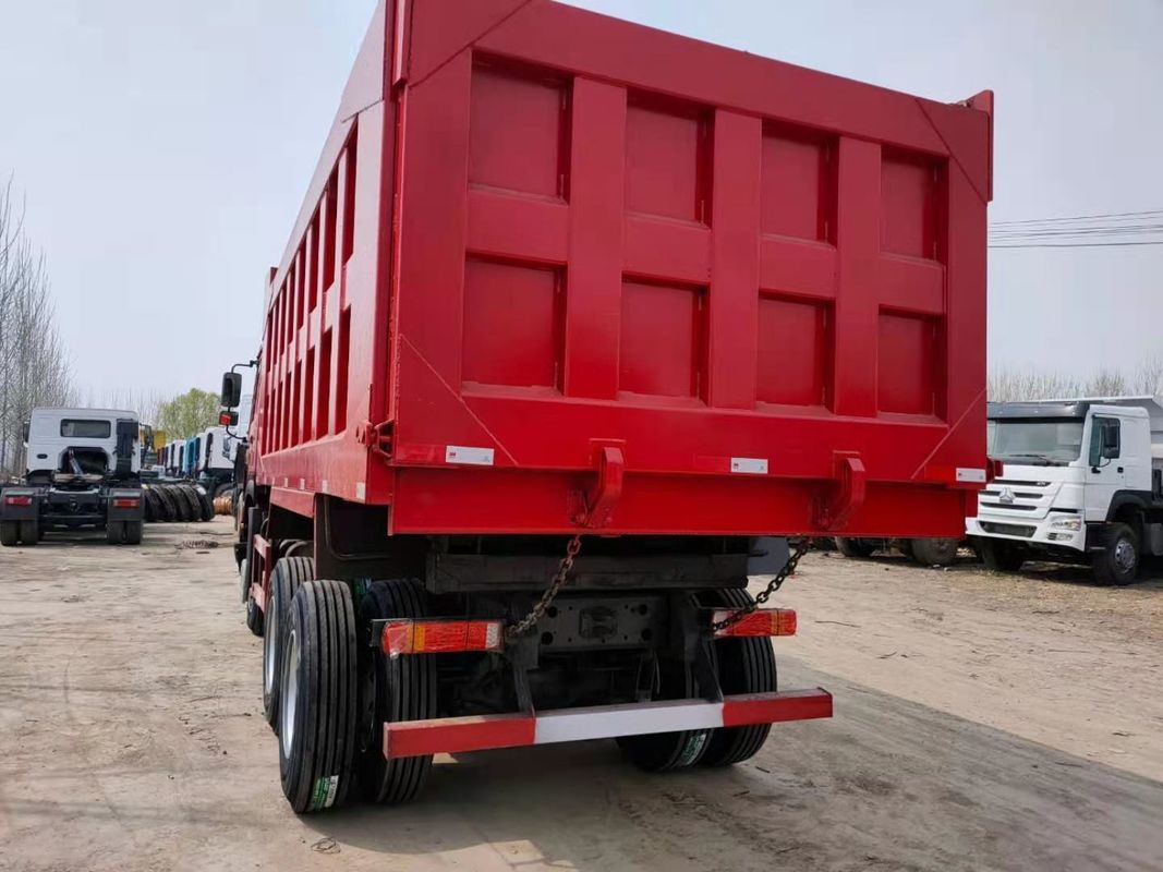 Sinotruk Howo Tipper Trucks 6x4 371hp 10 Wheeler Dump Truck zonder cruise control