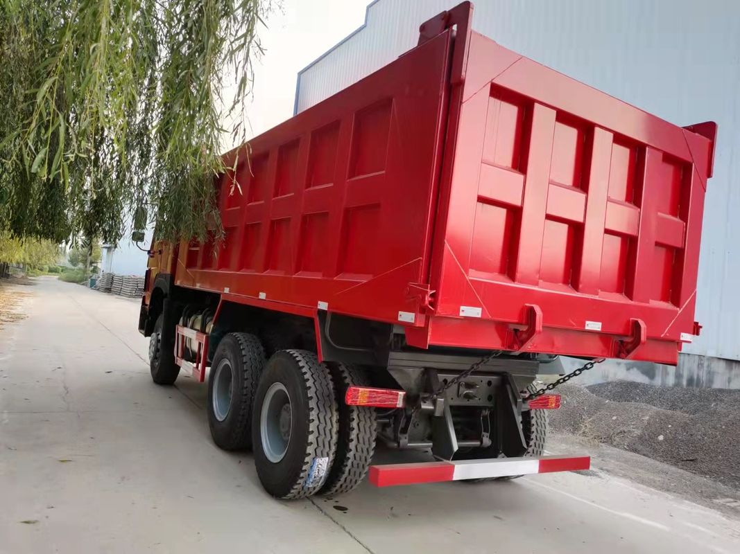 Sinotruk Howo Tipper Trucks 6x4 371hp 10 Wheeler Dump Truck zonder cruise control