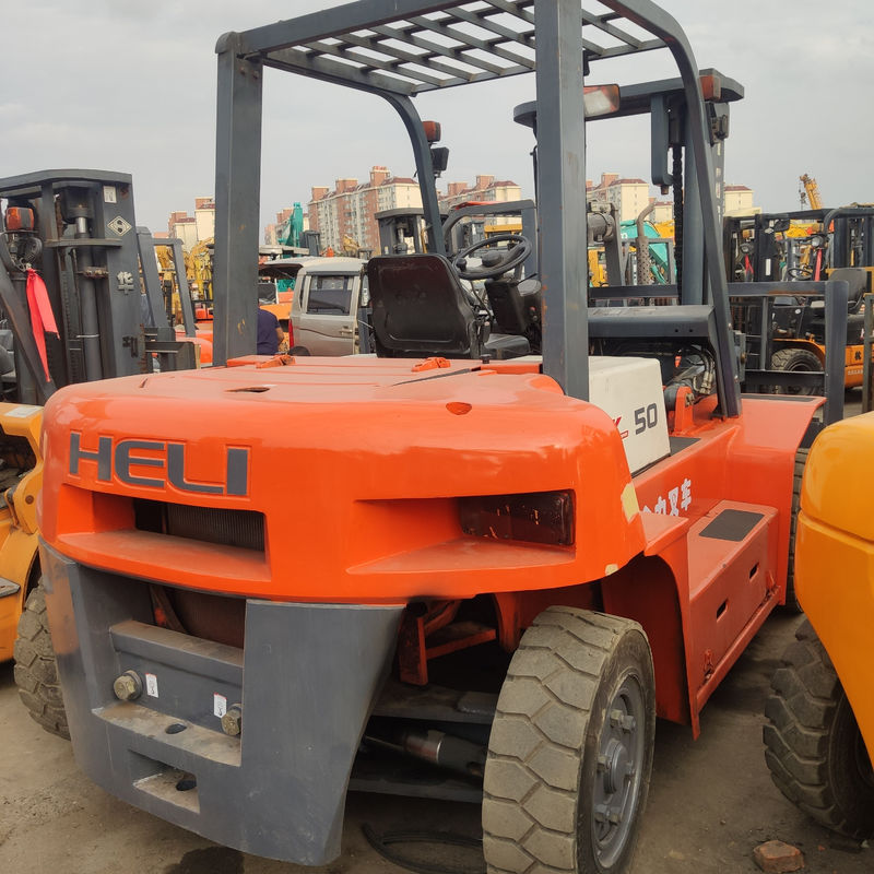 Tweedehands 5 ton vorkheftruck met Heli Isuzu motor