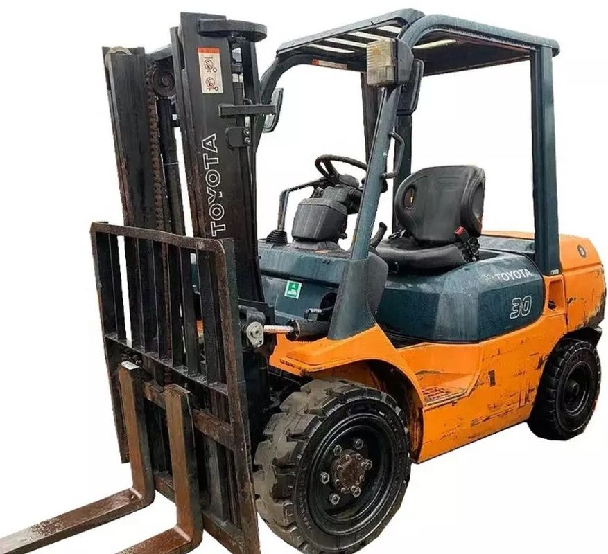 Zware 15 ton gebruikte vorkheftruck voor Afrika Optioneel motor 2-stage/3-stage mast