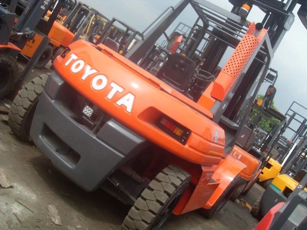Zware 15 ton gebruikte vorkheftruck voor Afrika Optioneel motor 2-stage/3-stage mast