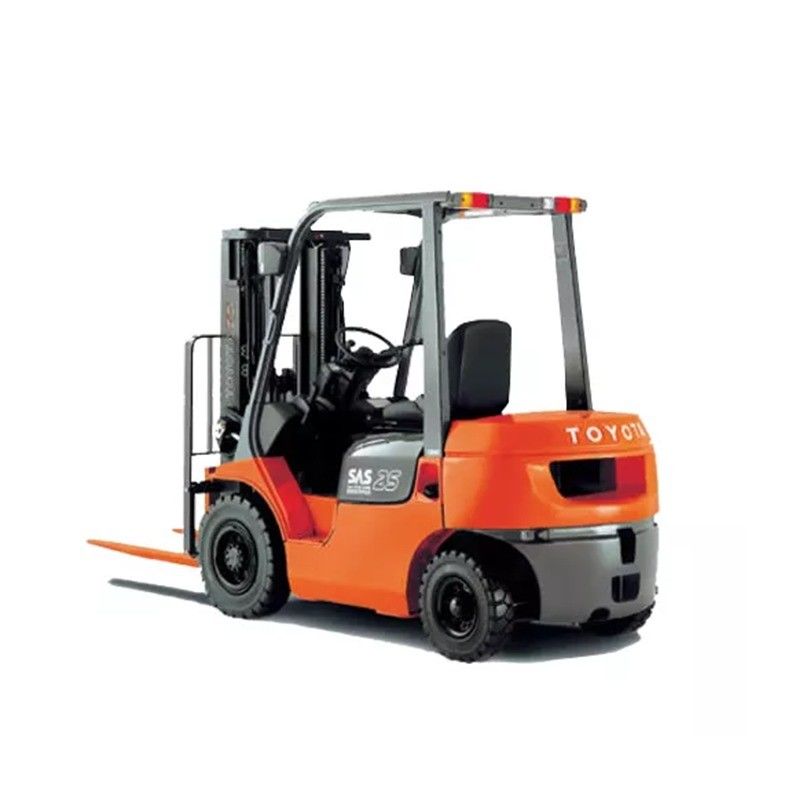 2WD 4WD 3 Ton Toyota Gebruikte Vorklift met 2 Stage Mast en 24V Vorklift Roterende Vork