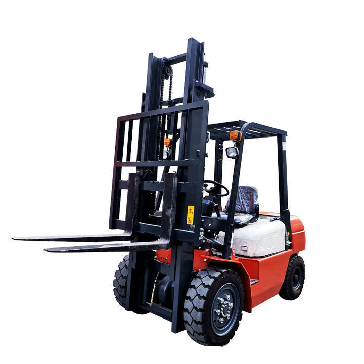 2.5 ton 3 ton Diesel vorkheftruck met zijdelingse schakelaar Vorkbreedte 120 mast 2 fase/3 fase