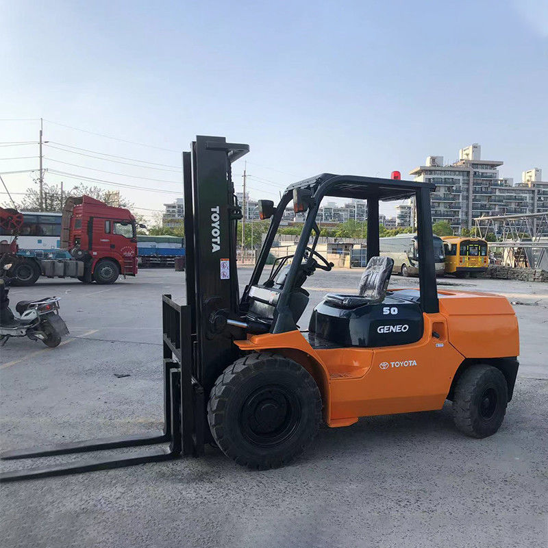 1070 mm Vorklengte 5 ton Diesel Automatische gebruikte vorkheftruck voor materiaalbehandelingsbehoeften
