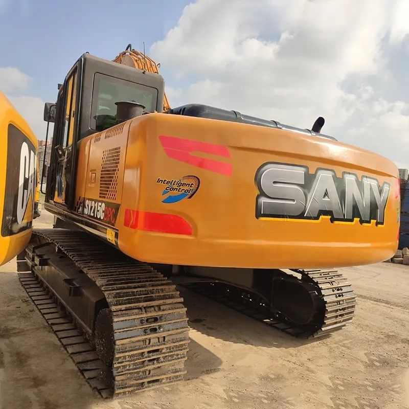 Sany SY215c Crawler Excavator met 580/1600N.m Maximaal koppel en 1,1m3 Bucket Capacity