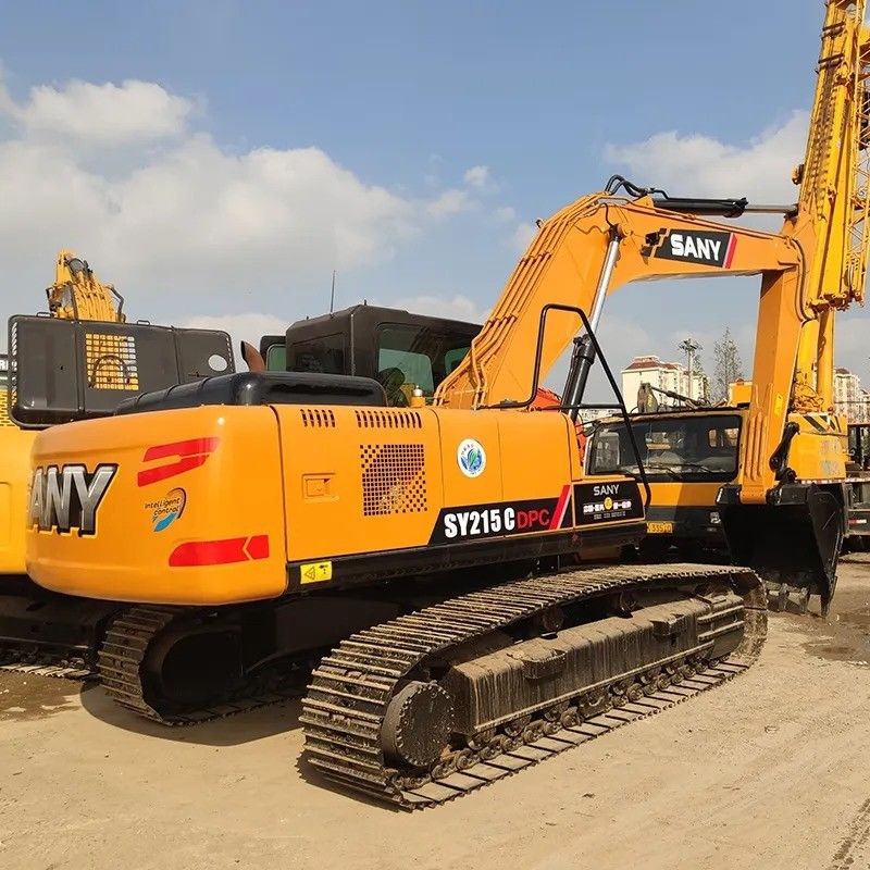 Sany SY215c Crawler Excavator met 580/1600N.m Maximaal koppel en 1,1m3 Bucket Capacity