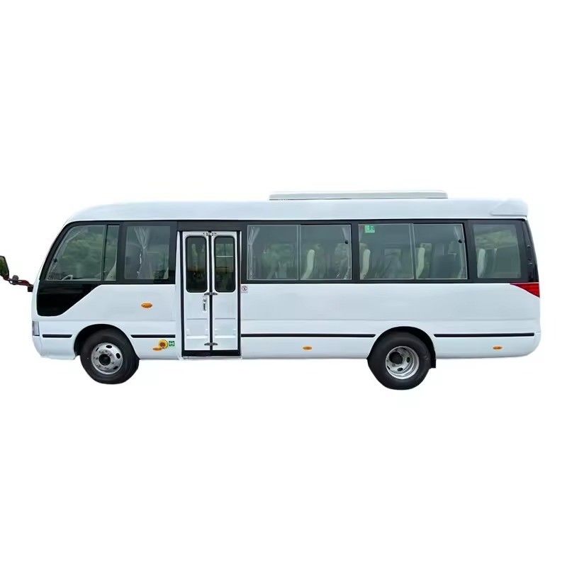 Band model 295/80R22.5 Gebruikte achtbaan 30 zitplaatsen RHD Diesel achtbaan Bus Toyo Ta Bussen achtbaan