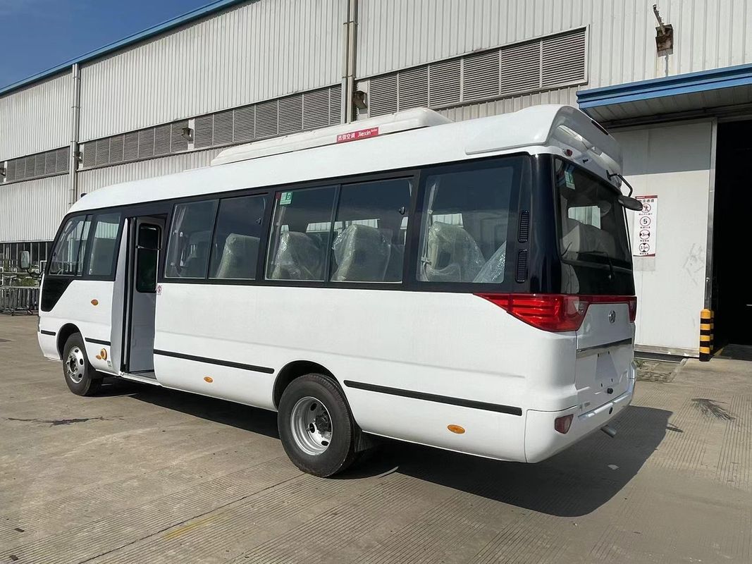 Band model 295/80R22.5 Gebruikte achtbaan 30 zitplaatsen RHD Diesel achtbaan Bus Toyo Ta Bussen achtbaan