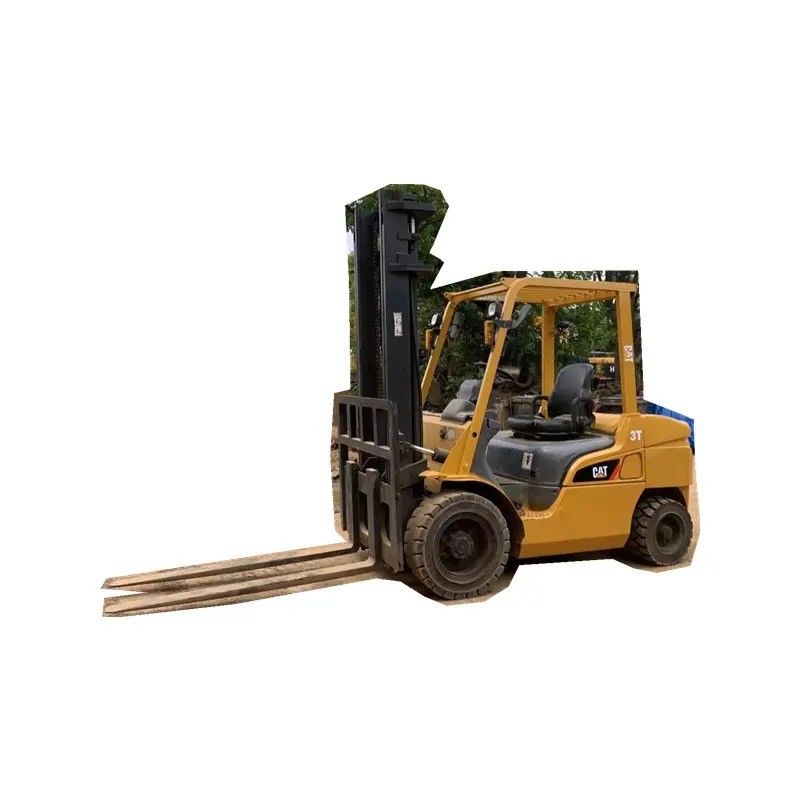 Tweedehands hefgereedschap van 3 ton CAT FD30 diesel vorkheftruck geschikt voor zware taken