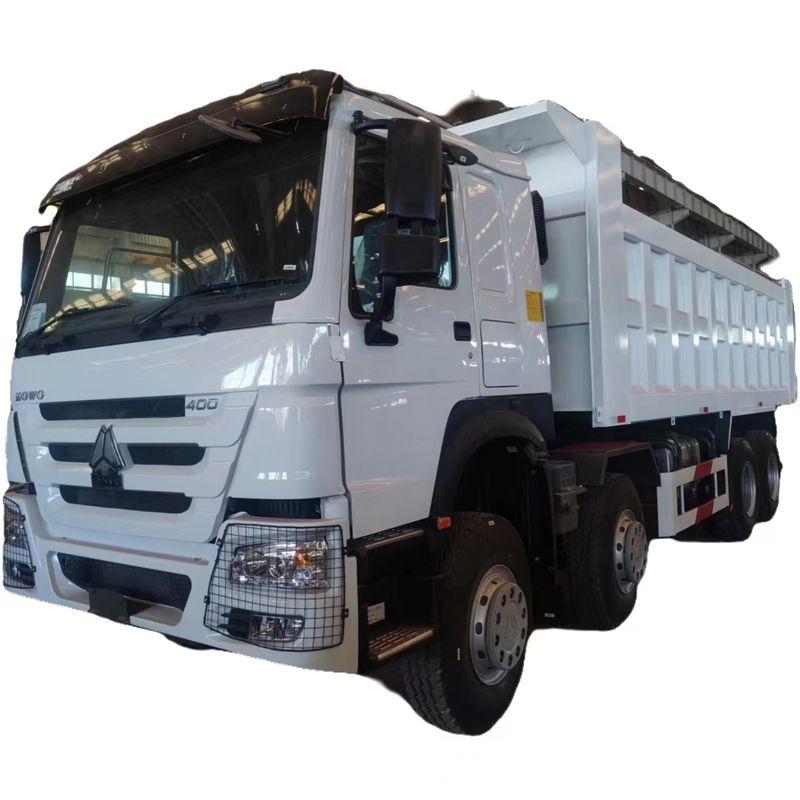 Howo 8x4 LHD Dump Tipper Truck met maximaal koppel 500-1000Nm en motorcapaciteit 6-8L