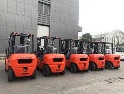 FD30 Diesel vorkheftruck met 4300 kg gewicht en 125 mm vorkbreedte aangedreven door Isuzu motor