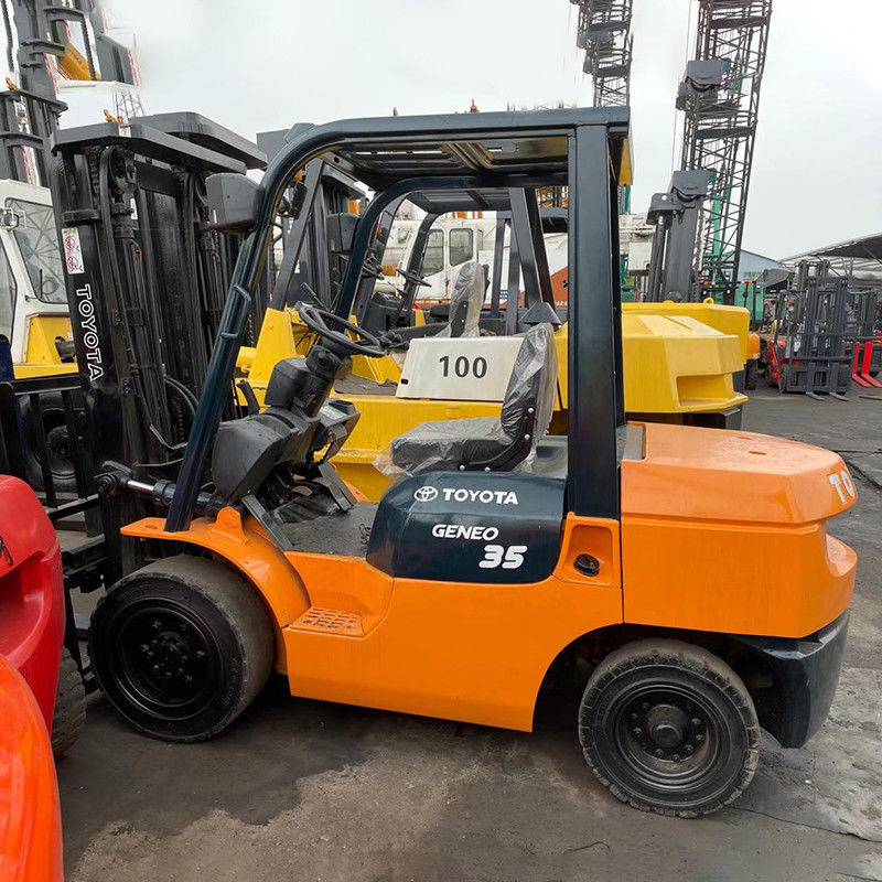 Toyota Diesel vorkheftruck 3,5 ton gebruikt met en 2001-4000 werkuren