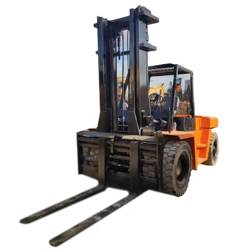 4.5m Diesel heftruck met glipvrije terreinband met een capaciteit van 10 ton