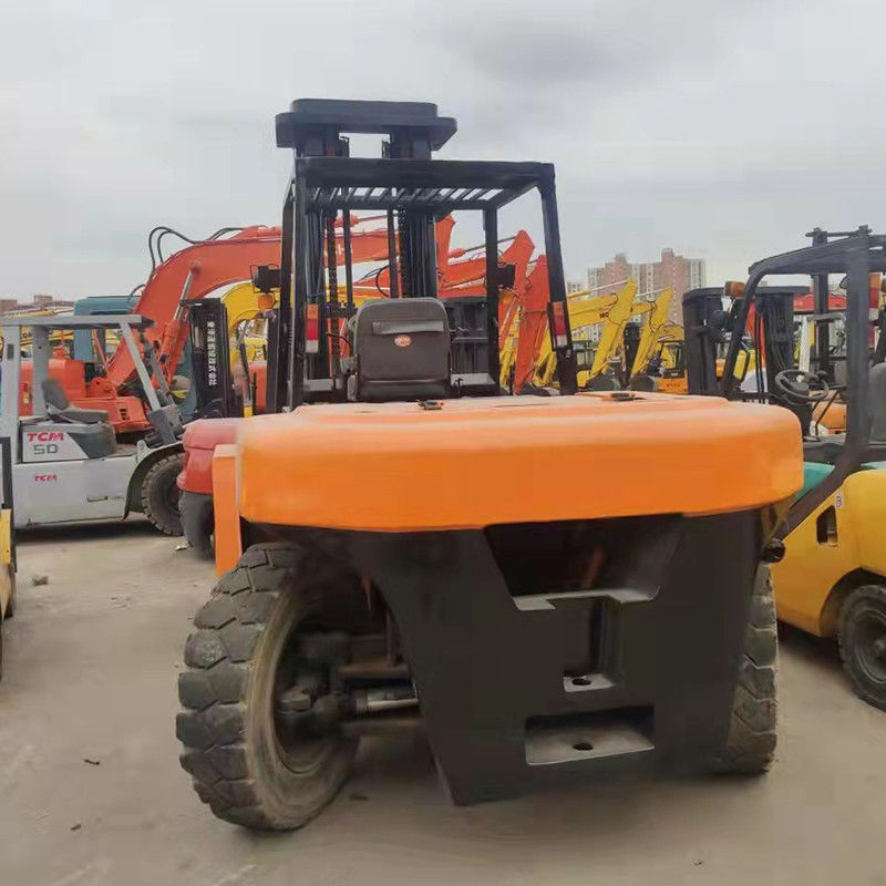 4.5m Diesel heftruck met glipvrije terreinband met een capaciteit van 10 ton