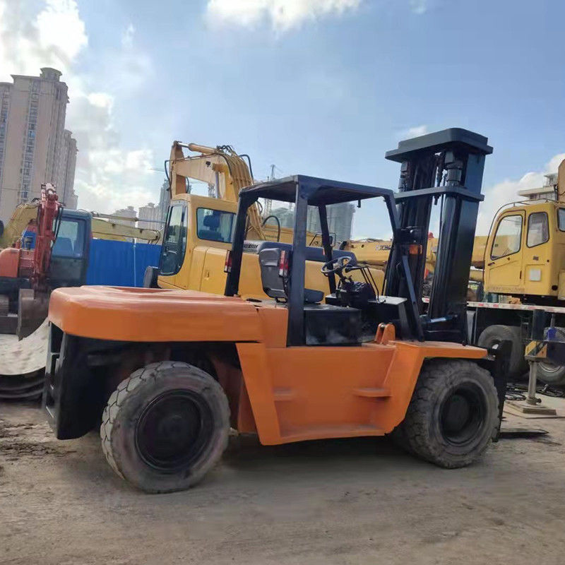 10 ton diesel vorkheftruck met 4,5 m hefhoogte in Singapore Hotels Vorkbreedte 150m