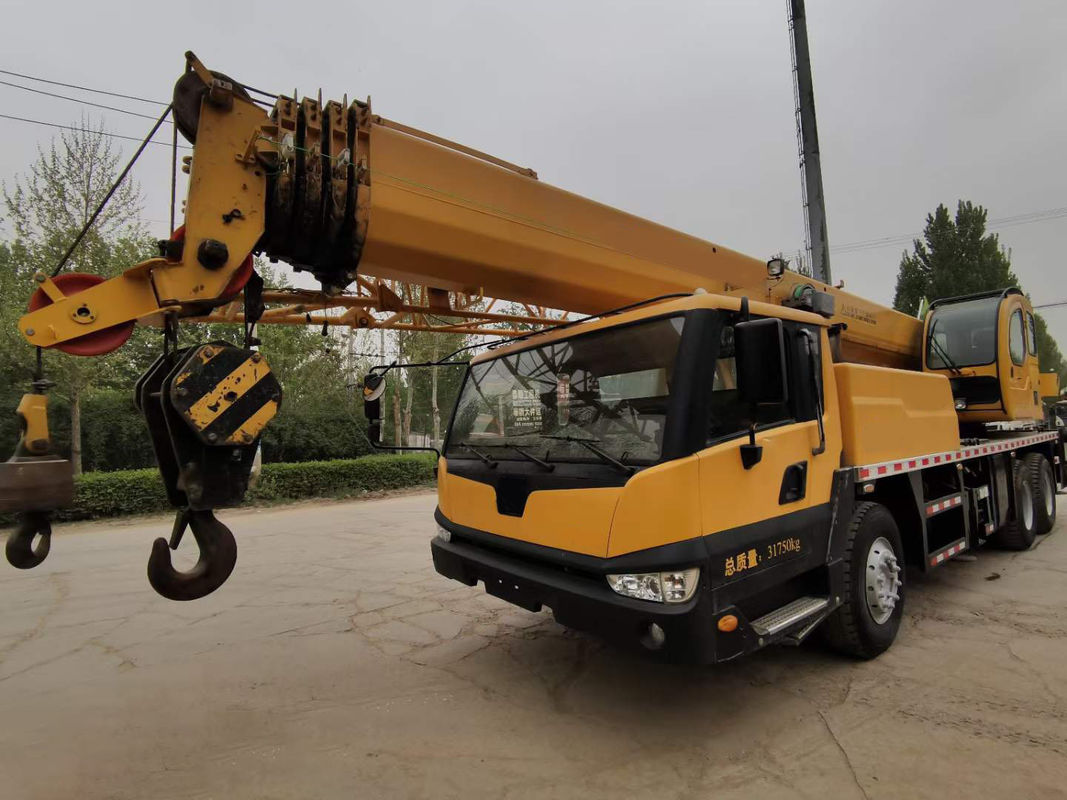 Top 25 ton QY25K5-1 Gebruikte wiellaan met dieselmotor en max. hefbelasting 45 ton