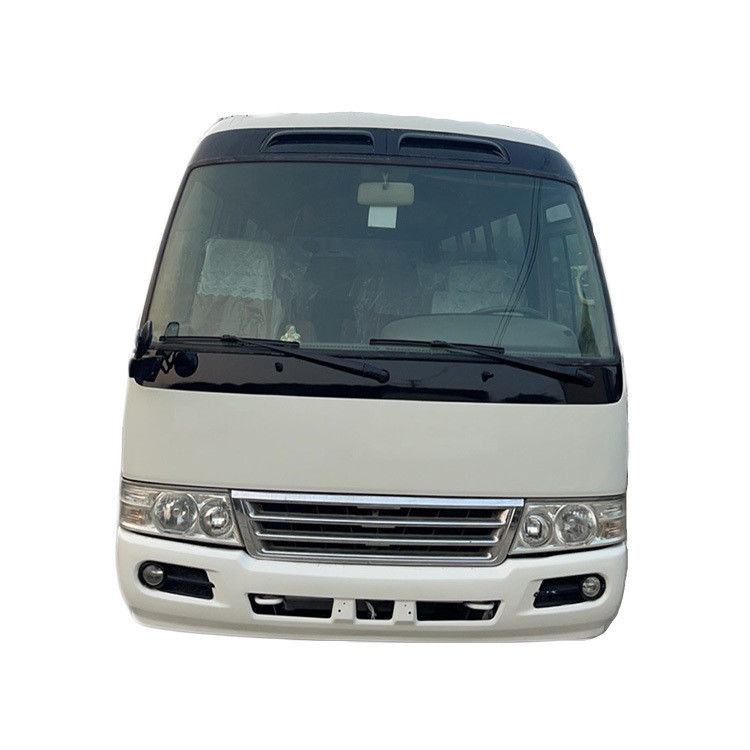 High Speed 69 Km/h Toyota 30 Seater Coaster Bus Kleurontwerp Diesel Gebruikte openbare bus
