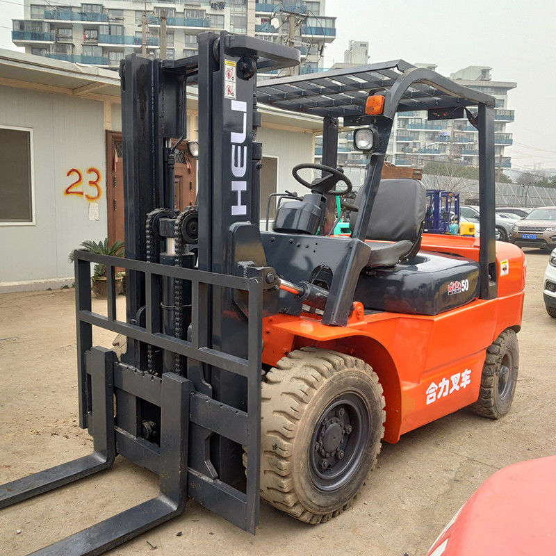 Na-service 5 ton Heli 40ft Container Lifting Forklift voor Container Operatie