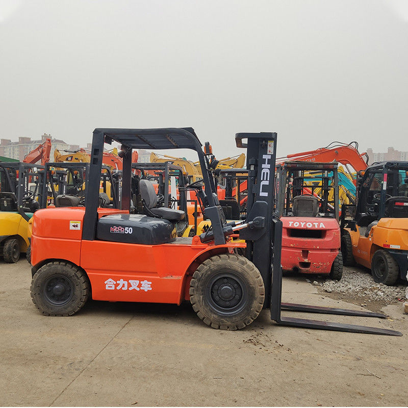 Na-service 5 ton Heli 40ft Container Lifting Forklift voor Container Operatie