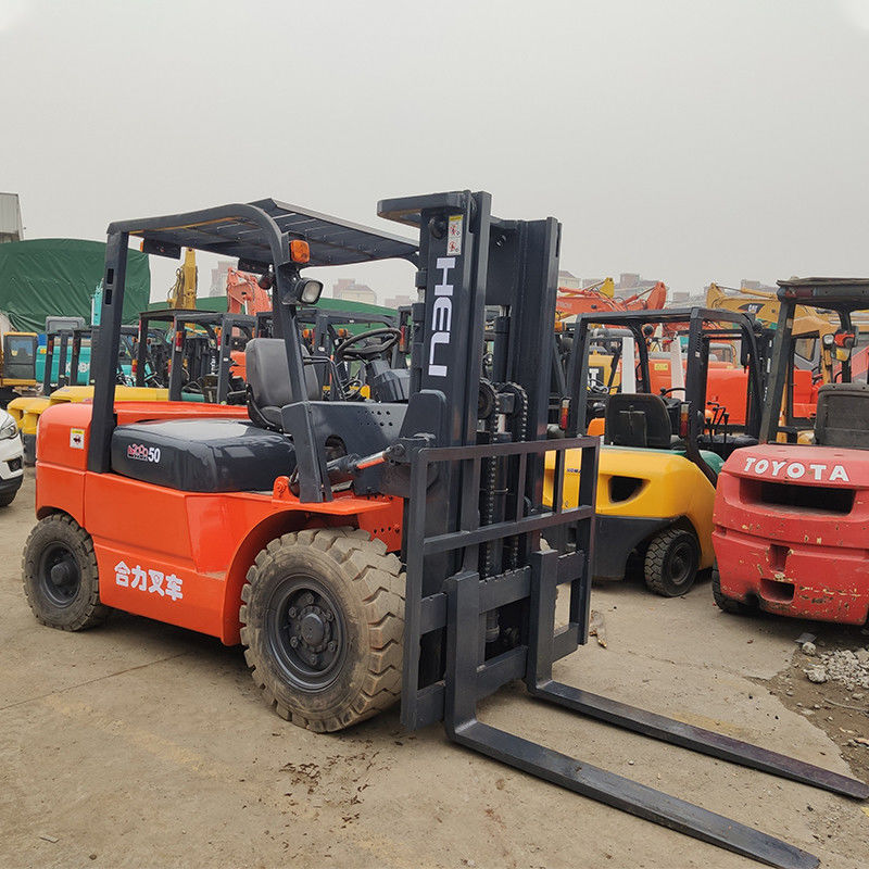 Na-service 5 ton Heli 40ft Container Lifting Forklift voor Container Operatie