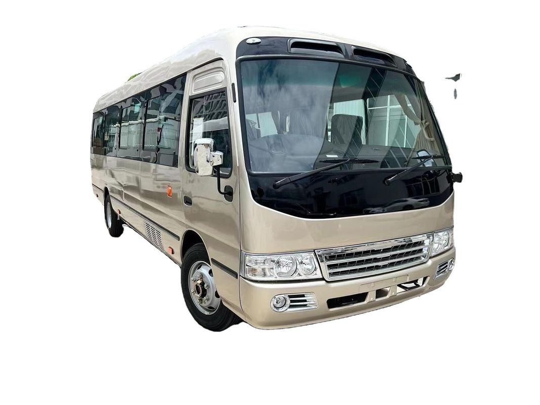 Veelgebruikte 19-29 zitplaatsen Diesel-coasterbus met LHD-stuur en 4 6L motorcapaciteit