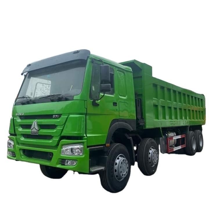 371 pk/336 pk/420 pk Gebruikte Howo Dump Truck 8x4 Tipper Truck met handgeschakelde transmissie