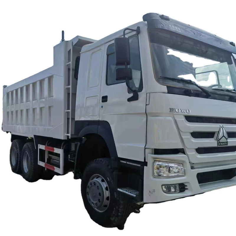 10 Voorwaarts schietnummer Sinotruk HOWO 371HP Gebruikte dumpertrucks 6X4 voor de bouwmijn