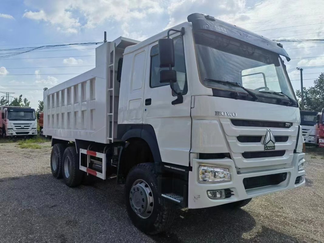 10 Voorwaarts schietnummer Sinotruk HOWO 371HP Gebruikte dumpertrucks 6X4 voor de bouwmijn